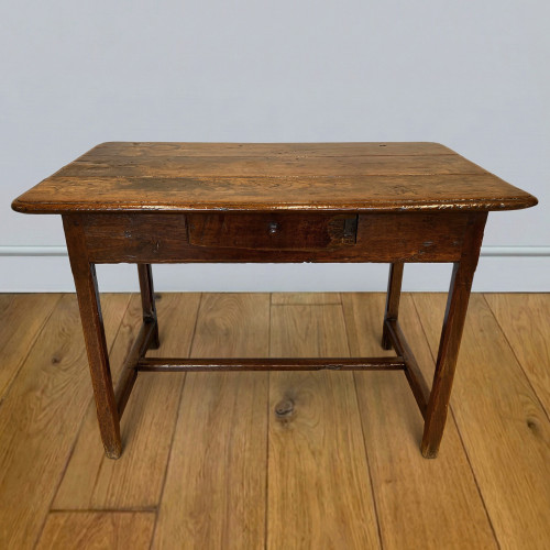 A good quality oak side table or kitchen / dining table circa 1680-1720.